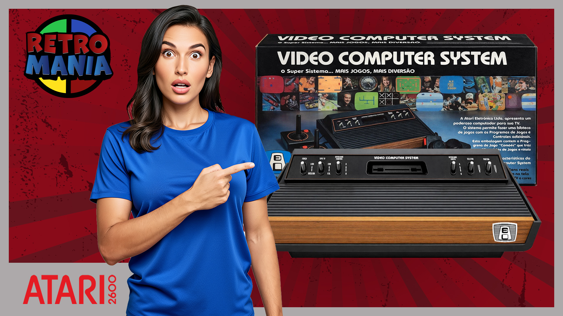 Os 45 anos da curiosa chegada do Atari no Brasil