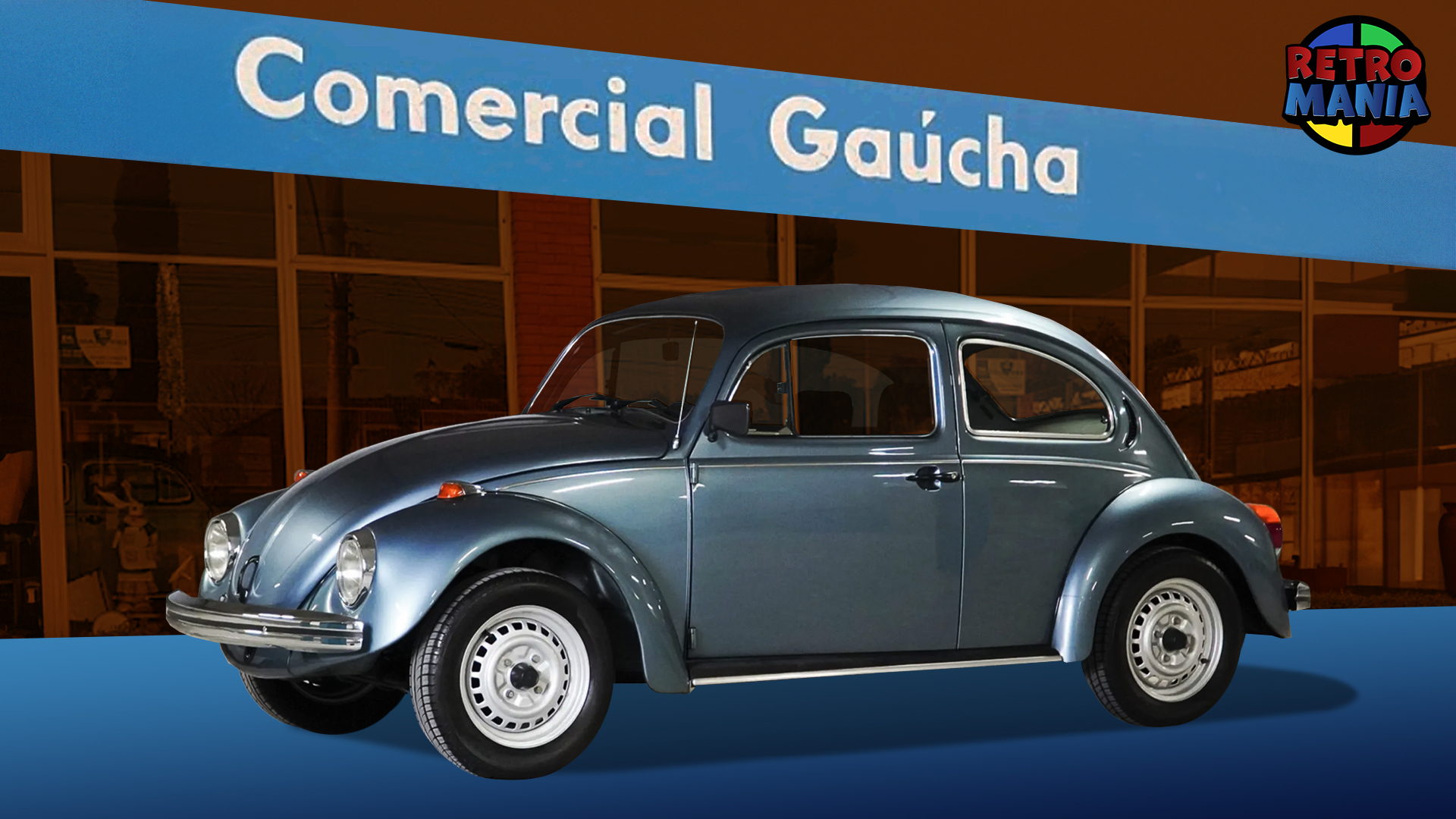 Lojas fechadas com carros novos dentro