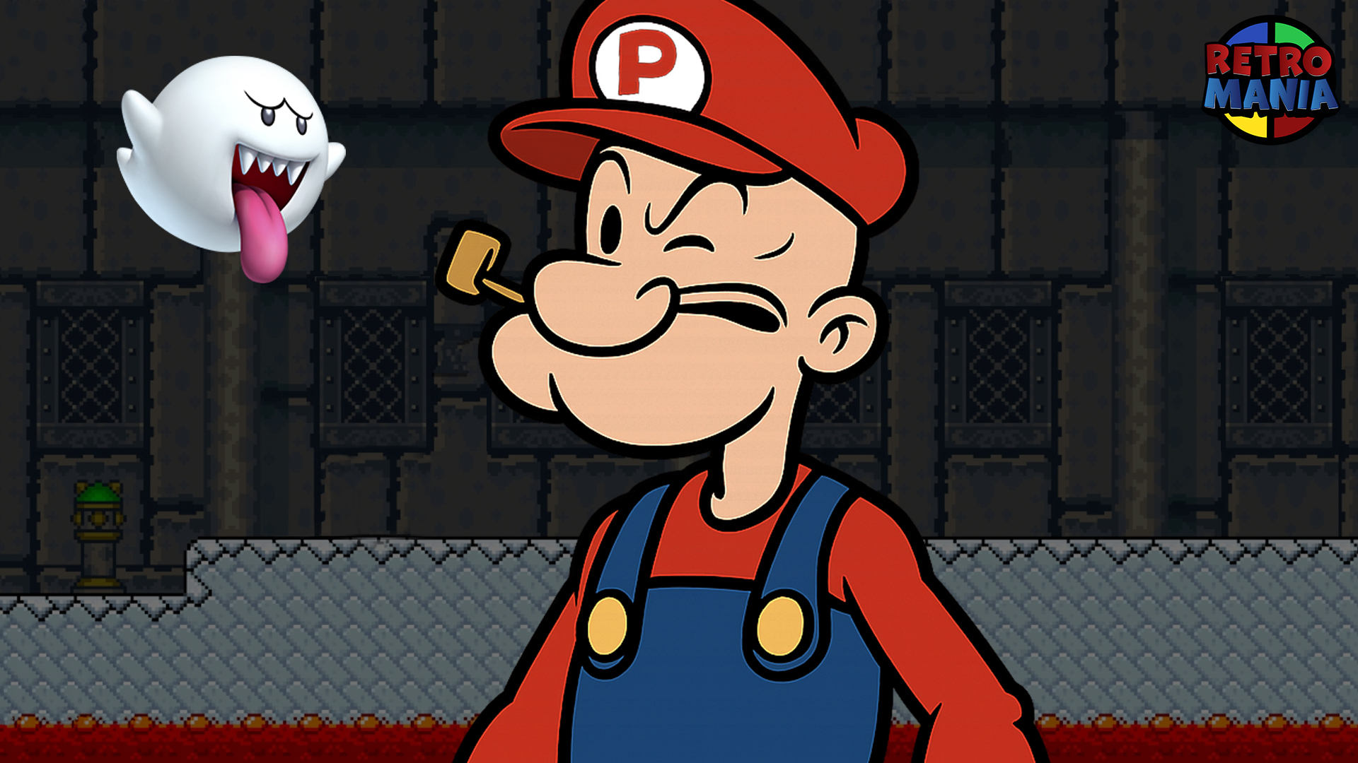 Como o POPEYE virou o SUPER MARIO?