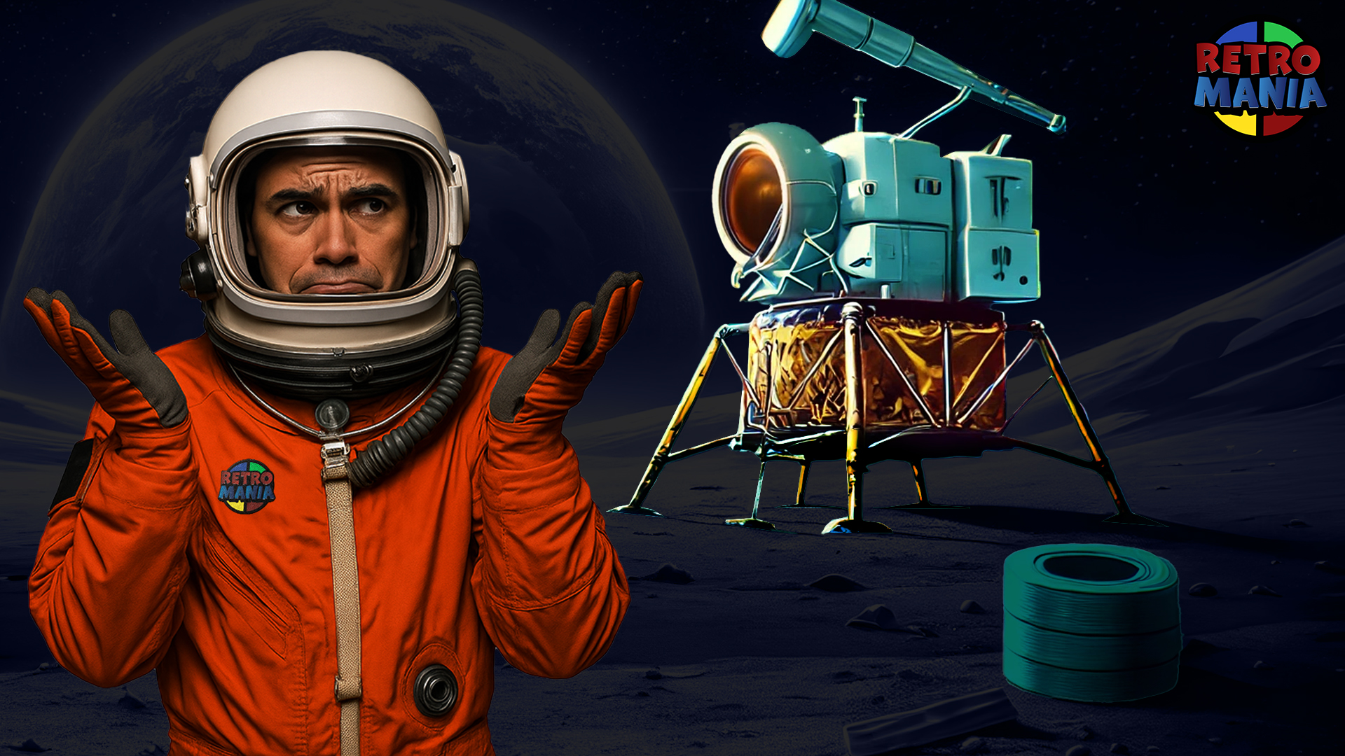 Coisas BIZARRAS que aconteceram na Lua