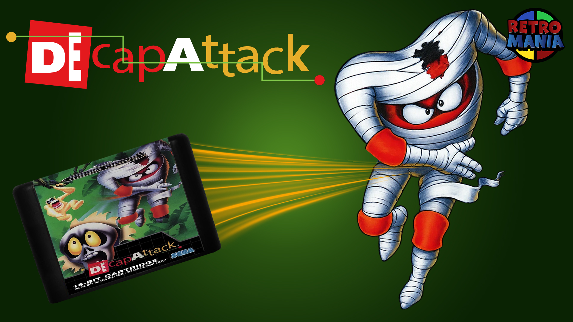 Decap Attack: Um jogo fantástico e esquecido do Mega Drive