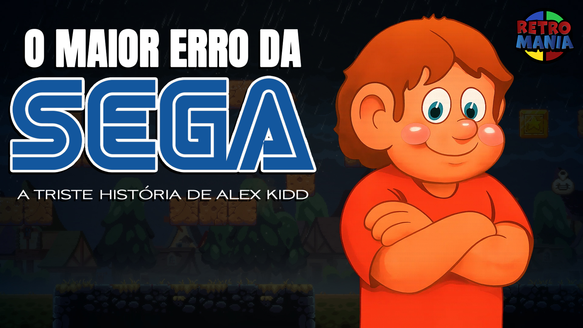 O sucesso e o fiasco da SEGA com Alex Kidd
