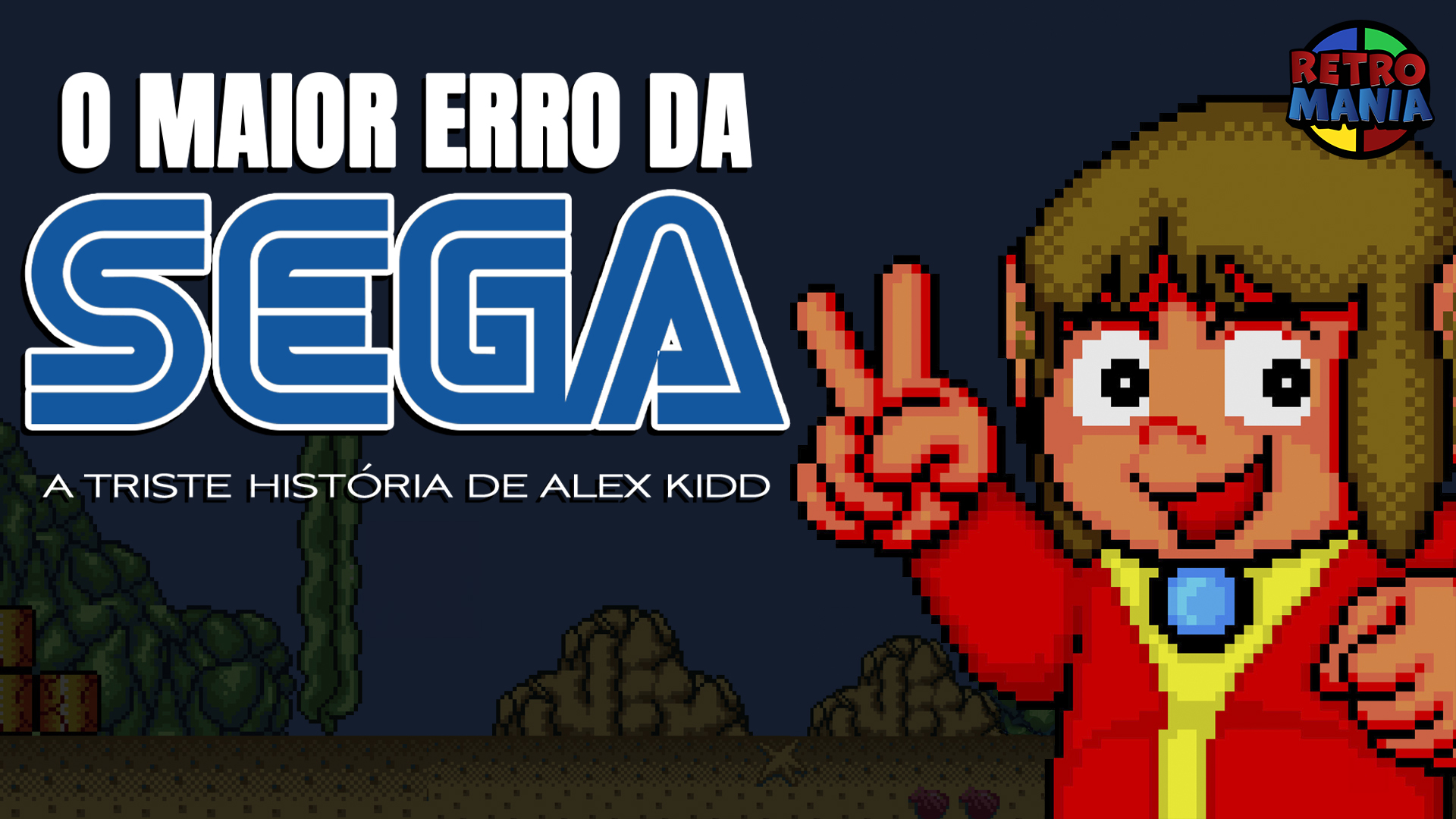 O sucesso e o fiasco da SEGA com Alex Kidd